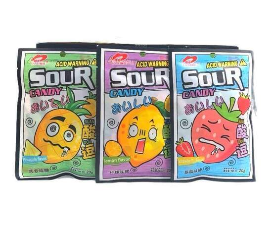 Конфеты Sour Candy Acid Warning Suan Ассорти Вкусов (20Гр*20Уп) Конфеты Sour Candy Acid Warning Suan Ассорти Вкусов (20Гр*20Уп)