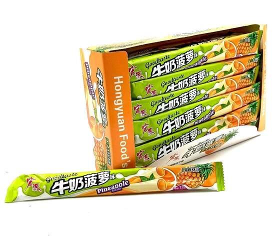 Тянучка Goodtaste Со Вкусом Ананаса И Молока (15Гр*30Уп) Тянучка Goodtaste Со Вкусом Ананаса И Молока (15Гр*30Уп)
