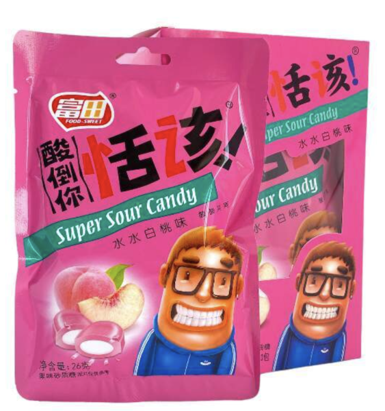 Жевательные Конфеты Super Sour Candy Со Вкусом Персика (36Г* 20Упак) Жевательные Конфеты Super Sour Candy Со Вкусом Персика (36Г* 20Упак)