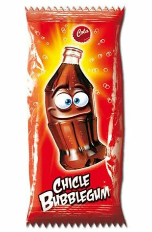 Жвачка Fini Кола Бутылочка С Начинкой: Кола Лимон Лайм 6Гр