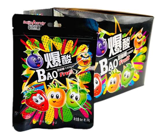 Карамель Bao Fruit Ягодный Микс (24Гр*20Уп) Карамель Bao Fruit Ягодный Микс (24Гр*20Уп)