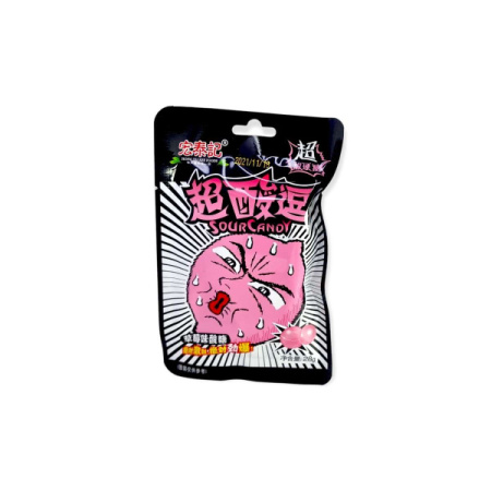 Конфеты Sour Клубника 25Гр