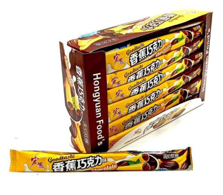 Тянучка Goodtaste Со Вкусом Банана И Шоколада (15Гр*30Уп)