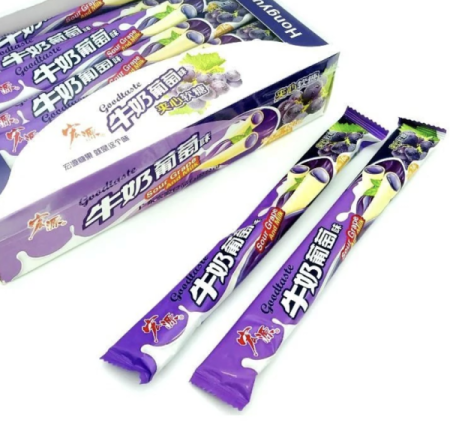 Тянучка Goodtaste Со Вкусом Винограда И Молока (15Гр*30Уп)