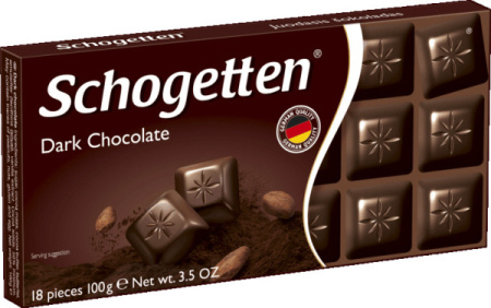 Шоколад Schogetten Dark Chocolate 100Гр