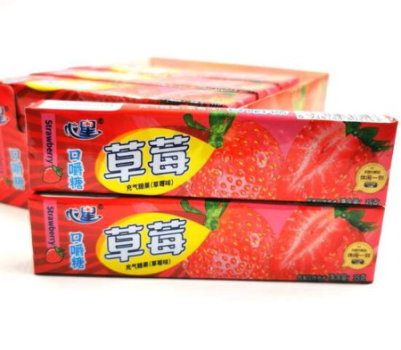 Конфеты Жевательные Xinxing Со Вкусом Клубники (38Гр*20Шт)