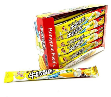 Тянучка Goodtaste Со Вкусом Банана И Молока (15Гр*30Уп)