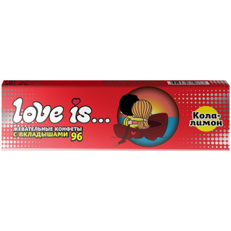 Жевательная Конфета Love Is Кола Лимон 25Гр